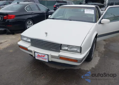 1987 Cadillac Eldorado из США, поврежденный, VIN 1G6EL1187HU601100